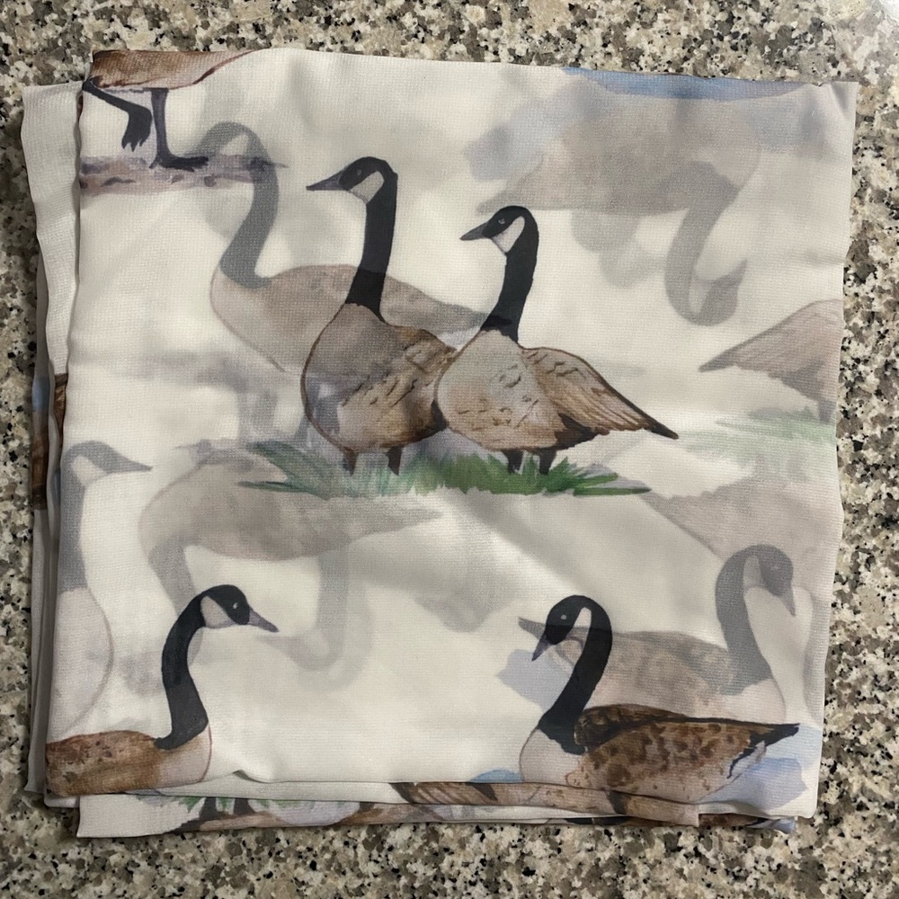 Canadian Goose Print Scarf